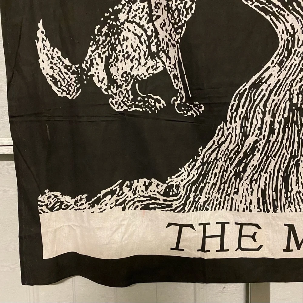Urban Outfitters HUGE The Moon Tarot Card Thin Tapestry Wall Decoration